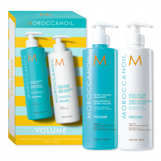 Moroccanoil Extra Volume Shampoo & Conditioner Half-Liter Set