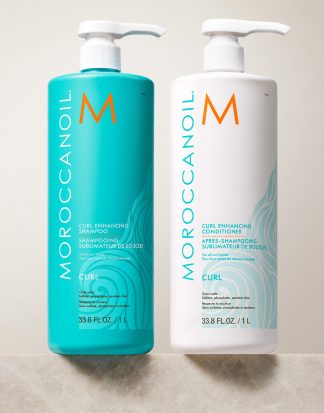 Moroccanoil Curl Enhancing Shampoo & Conditioner Liter Bundle