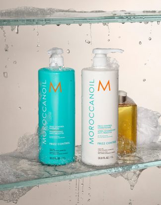 Moroccanoil Frizz Control Shampoo & Conditioner Liter Bundle